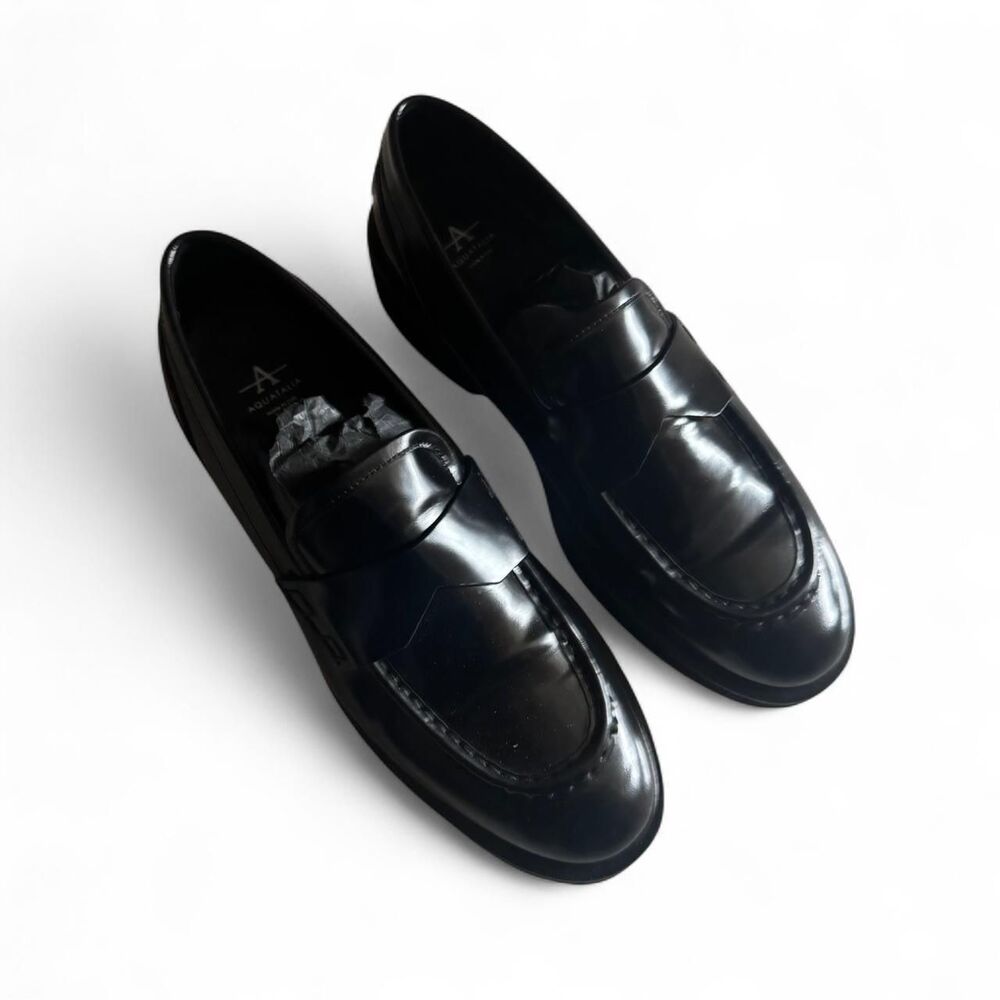 Aquatalia Men's Black Loafers